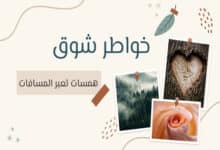 خواطر شوق