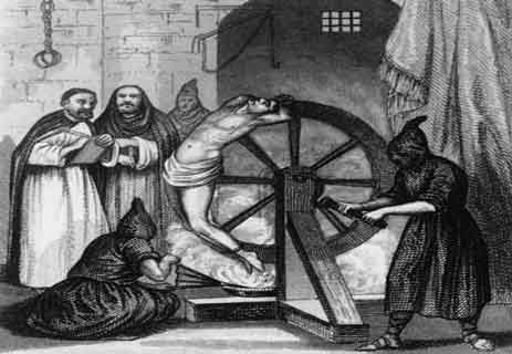 الكنيسة الكاثوليكية في العصور الوسطى - أدوات التعذيب في محاكم التفتيش - طرق التعذيب في محاكم التفتيش