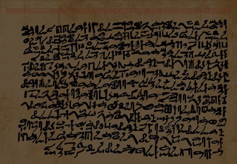 الكتابة الهيروغليفية