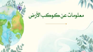 معلومات عن كوكب الأرض