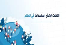 اللغات الأكثر استخدامًا في العالم