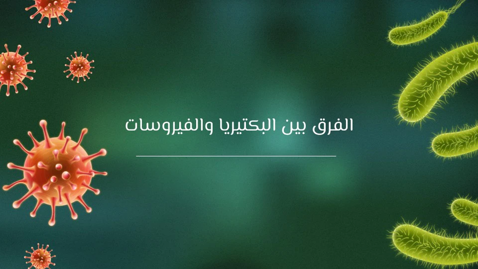 البكتيريا والفيروسات