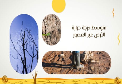 درجة حرارة الأرض: رحلة المناخ عبر ملايين السنين 11 معدل ارتفاع درجة حرارة الأرض